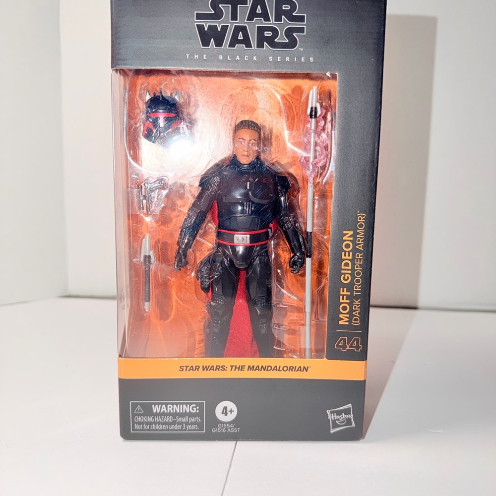 Hasbro Star Wars Moff Gideon Figure - Black, Red